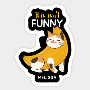 cat in costume Sticker